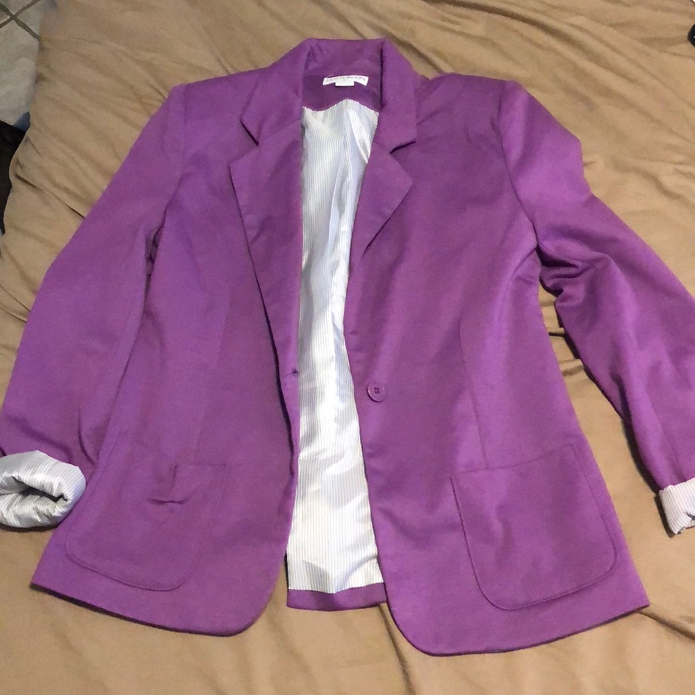 Purple Blazer